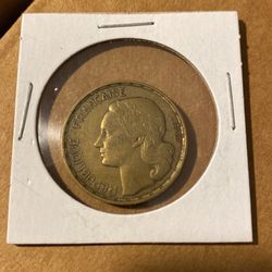 1952 France 50 Francs Coin