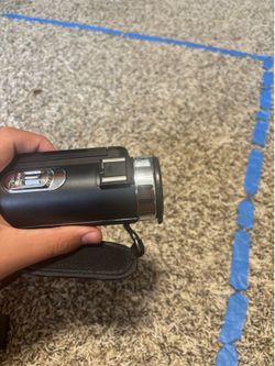 Camera Okay quality with mic, remote, case, batteries, and more