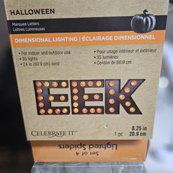 Halloween Marquee Letters New