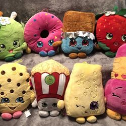 New Shopkins Plush Set