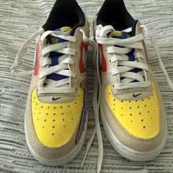 Youth Nike Air Force 1 Colorblock Sneaker 