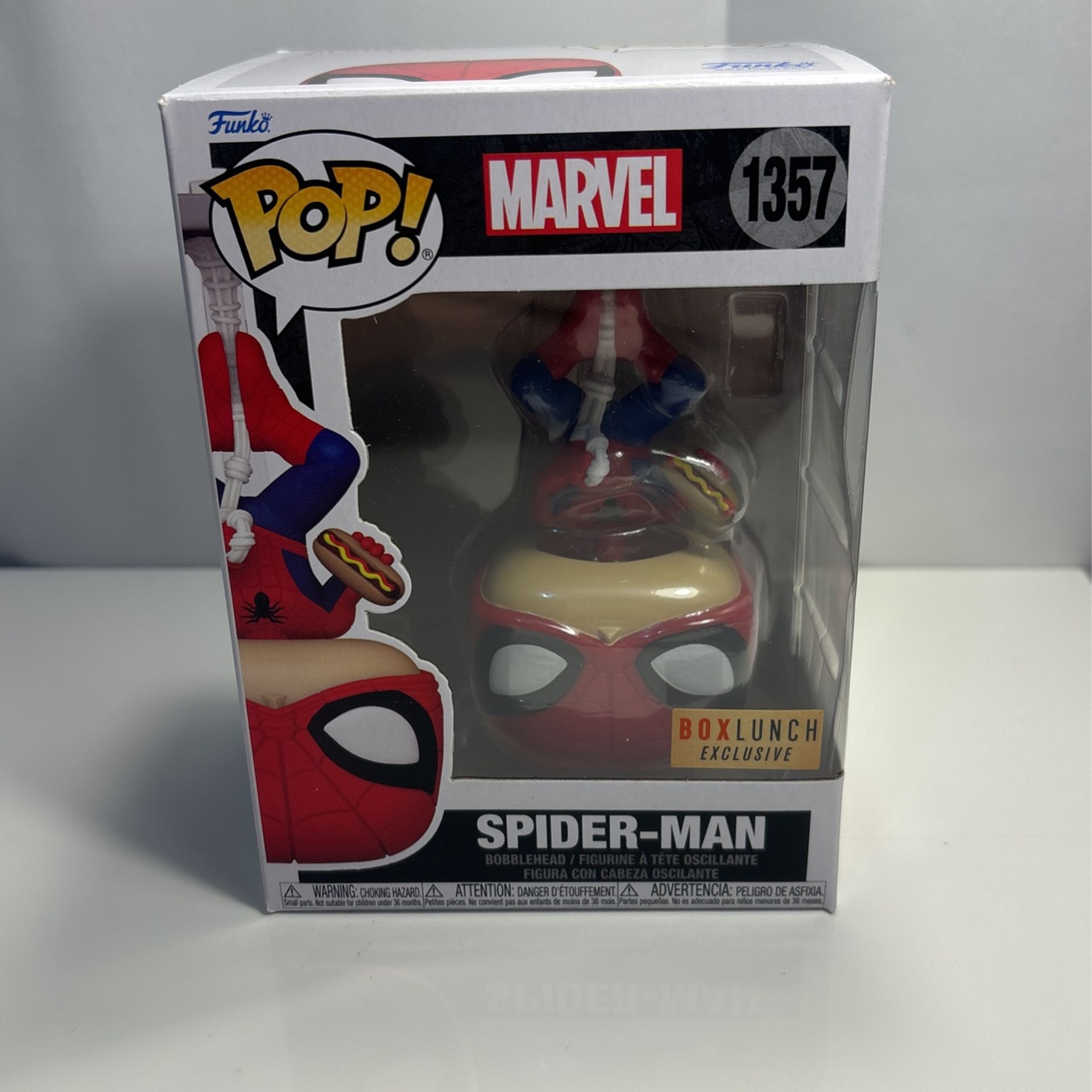 Marvel 1357 Pop! Spider-Man Box Lunch Exclusive