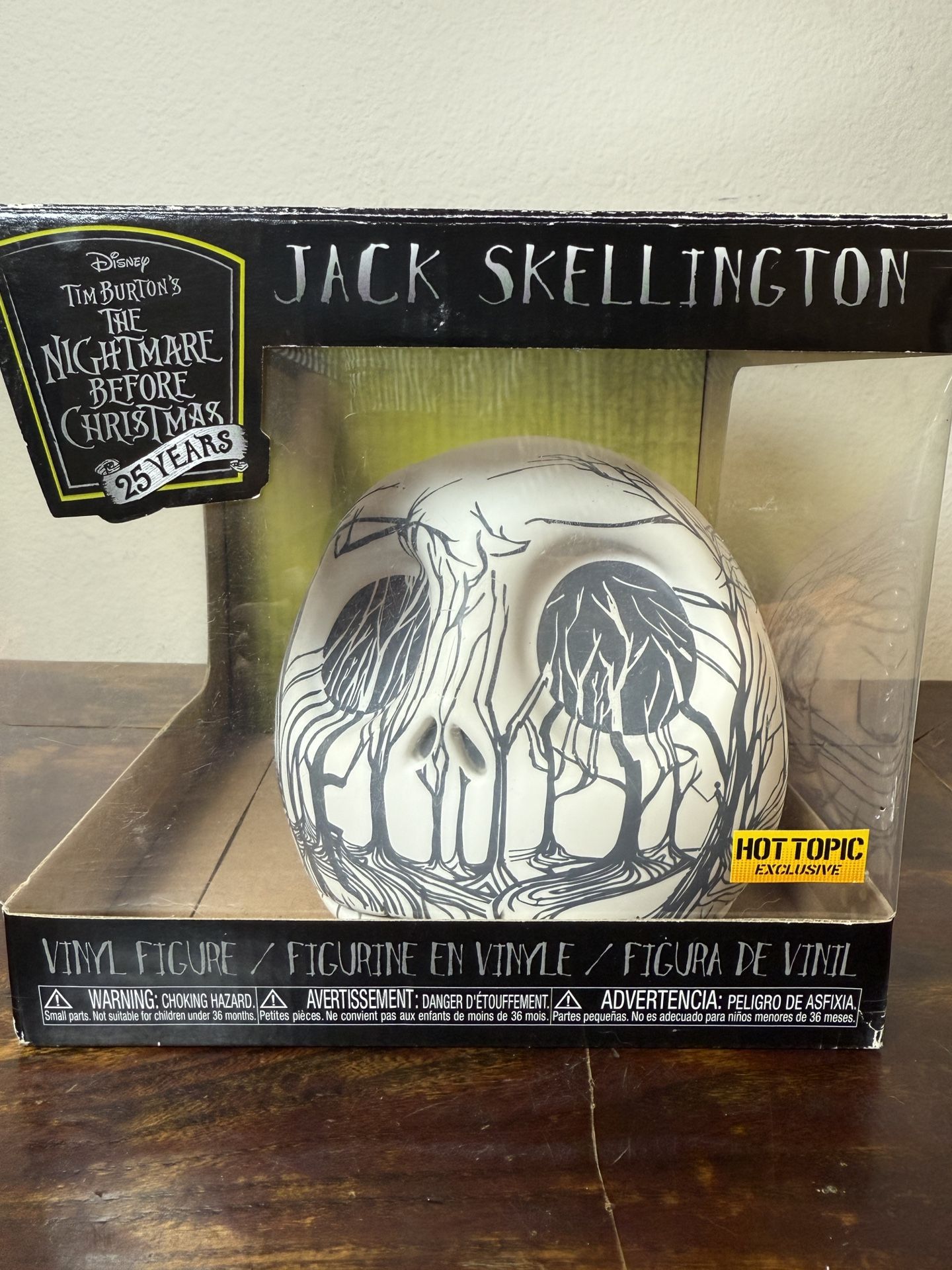 Jack Skellington Forest Skull Head Nightmare Before Christmas Hot Topic Funko