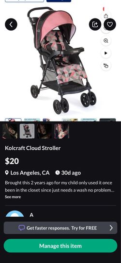 Girl stroller