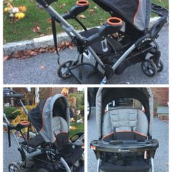Double Stroller Sit And Stand