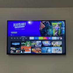 Vizio 50” Flatscreen W/ Fire Stick Included