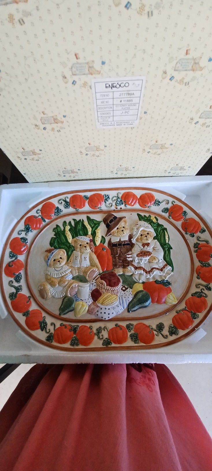 Cherished Teddies Thanksgiving