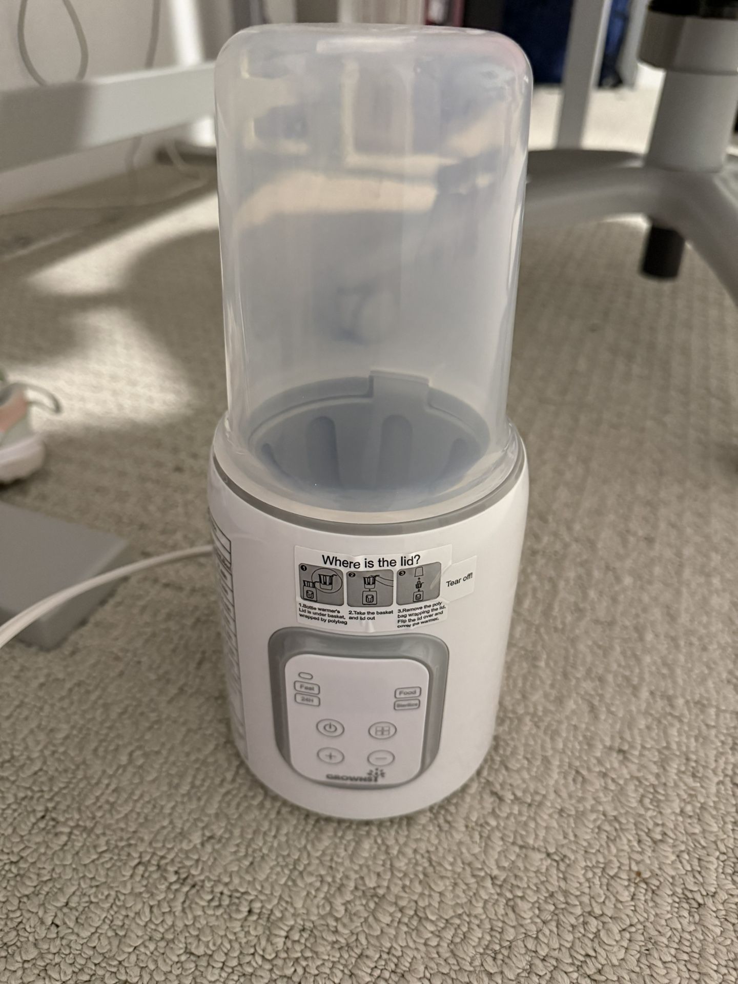 Grow at Bottle Warmer