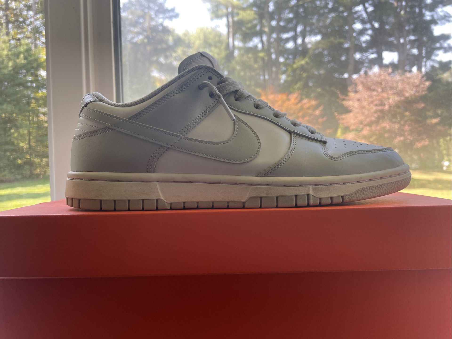 Nike Dunk Low Men's Size 8.5 Grey Fog (Not Original Box)