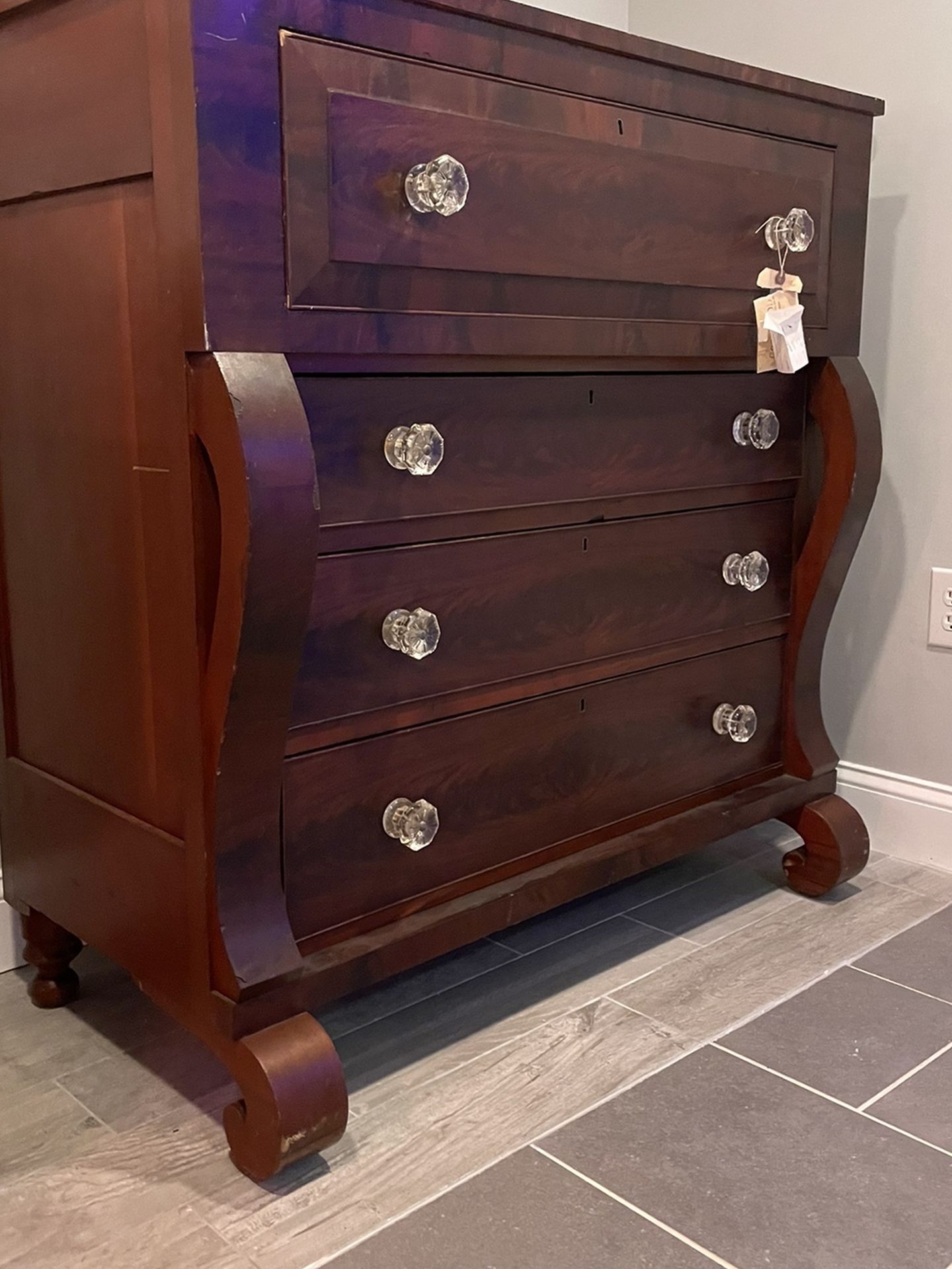 Empire-style, Footed Dresser