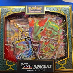 Pokemon Vmax Dragons Premium Collection Box