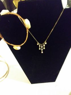 Necklace and bracelet combo