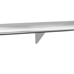 Stainless Wall Mount Shelf 