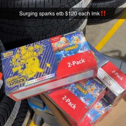 Pokémon Surging Sparks Etb