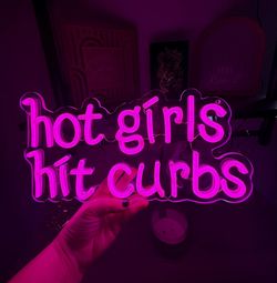 “Hot Girls” Neon Sign 