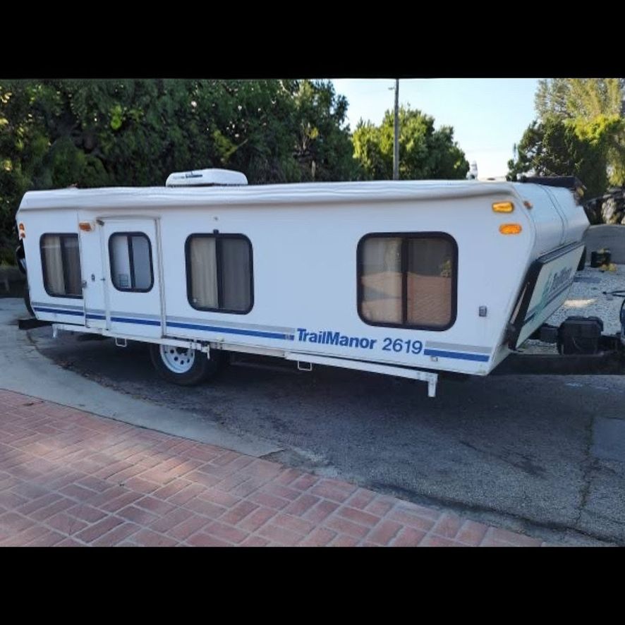 Rare TrailManor Hard-Shell Pop-Up – No Canvas! – $2900