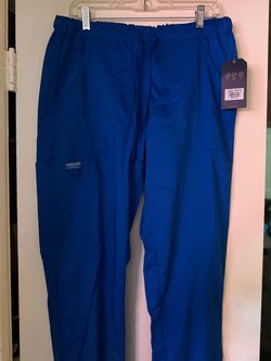 Cherokee Workwear Unisex Scrub Pants Royal Blue