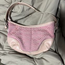 Pink Coach Purse 