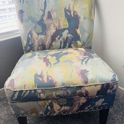 2 Multi Colored Accent Chairs $40Each Or 2 For $65