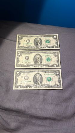 2$ Bills- See Desc.