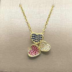18K Gold Plated Necklace For Women