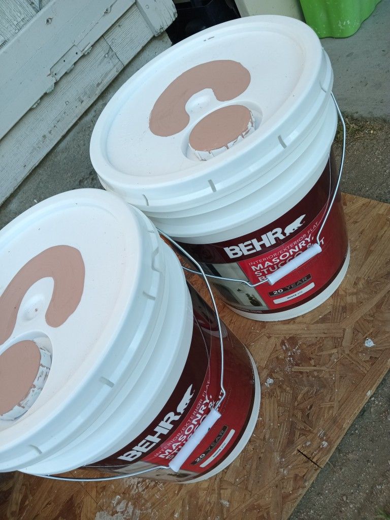 Stucco Behr Paints Exterior $95 Each