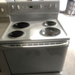 GE White Range 