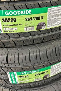 265/70/17 NEW SET OF TIRES 