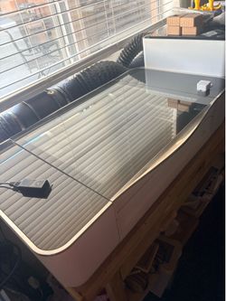 Glowforge Basic Laser Cutter & Engraver + Inline Exhaust Fan