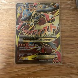 Mega Lucario EX 2017 Good Condition 