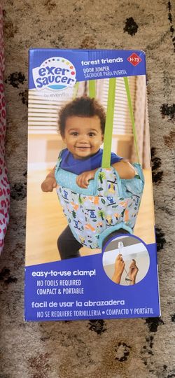 Evenflo ExerSaucer Forest Friends Door Jumper