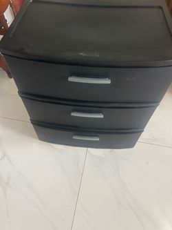 Sterilite dark brown drawer