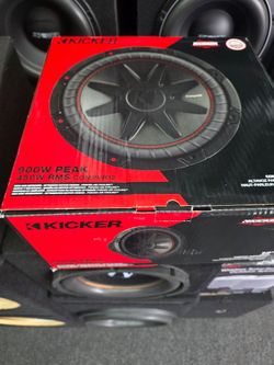 12" kicker subwoofer  (NEW)