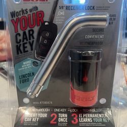 Bolt (contact info removed) 5/8" Receiver Lock for Ford, Lincoln & Mercury Standard Cut Keys