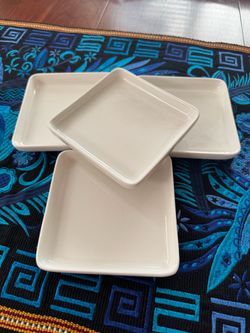 Set of Four Appetizer Plates