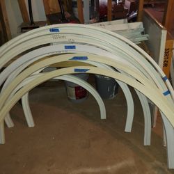 Curved Exterior  Vinyl  Window Trim  5 Dollars  Each 