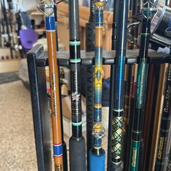 Saltwater fishing rods