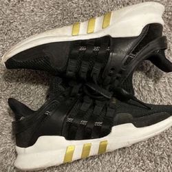 Size 7.5 adidas EQT Support ADV Black - Tennis Shoes. Great condition but missing the inserts