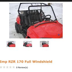 Rzr170 Full windshield 
