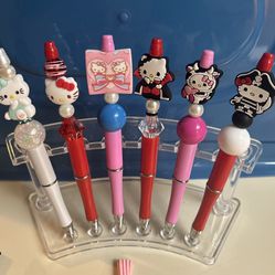 2 For $12 Beaded Pens and Keychains 