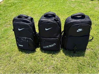 Black Nike backpacks