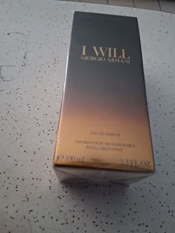 Giorgio Armani  I WILL  Eau De Parfum 100ml