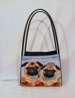 Bedazzled Pug Purse