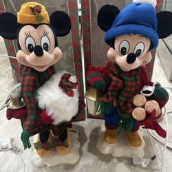 Mickey & Minnie Figurines 