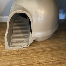 Cat Litter Box Dome Shape Two Of them