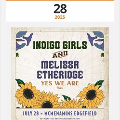 Melissa Ethridge and Indigo Girls Concert