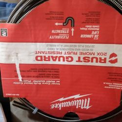Milwaukee 1/4 in. x 25 ft. Inner Core Bulb Head Cable with Rustguard