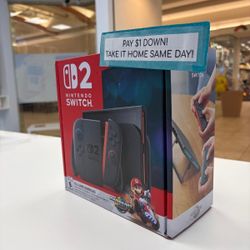 Nintendo Switch V2 Gaming Console New - Pay $1 DOWN AVAILABLE - NO CREDIT NEEDED