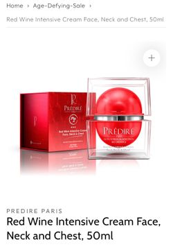 Red Wine Intensive Cream Face, Neck and Chest