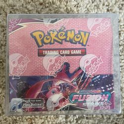 FACTORY SEALED Pokemon Sword & Shield - Fusion Strike Booster Box English